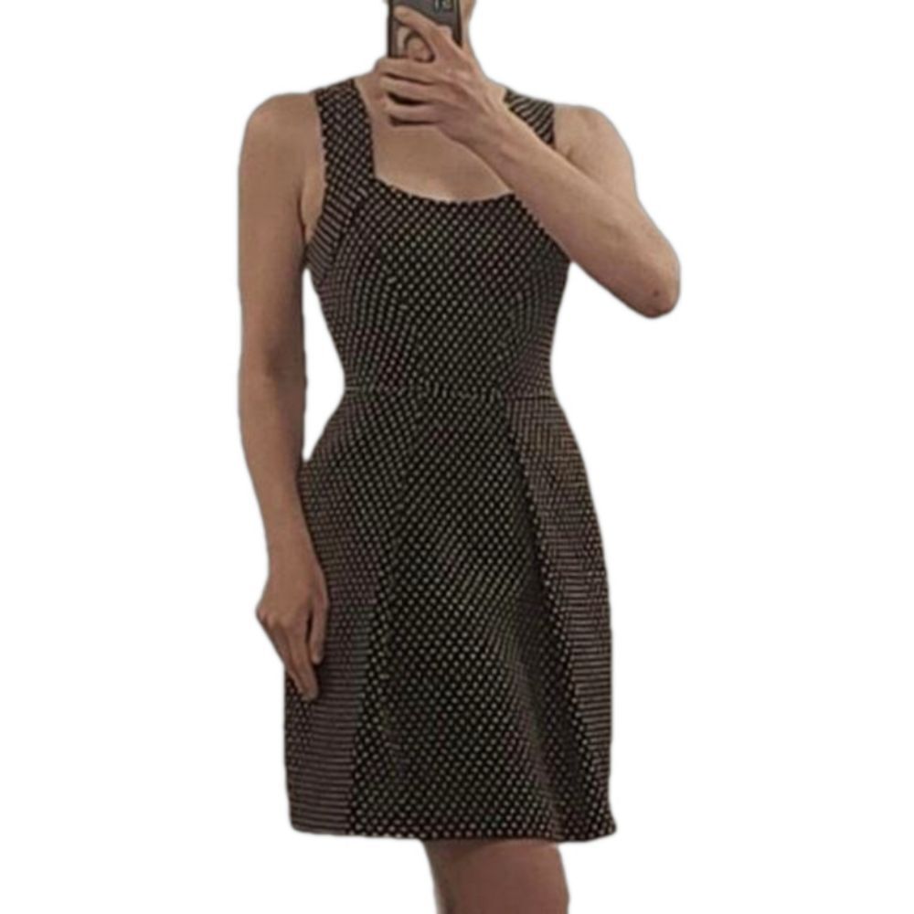 Shoshanna polka-dot fit flare dress 2